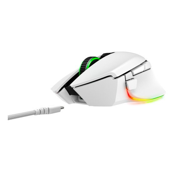 Razer Basilisk V3 Pro souris Gaming Droitier RF Wireless + Bluetooth + USB Type-C Optique 30000 DPI