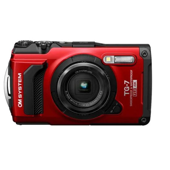 OM Digital Solutions Tough TG-7 1/2.33" Appareil-photo compact 12,7 MP CMOS 4000 x 3000 pixels Rouge