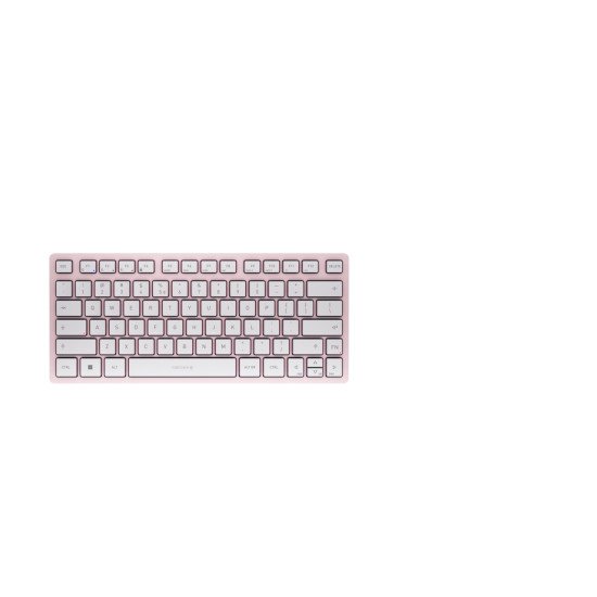 CHERRY KW 7100 MINI BT clavier Bluetooth QWERTY Anglais Rose