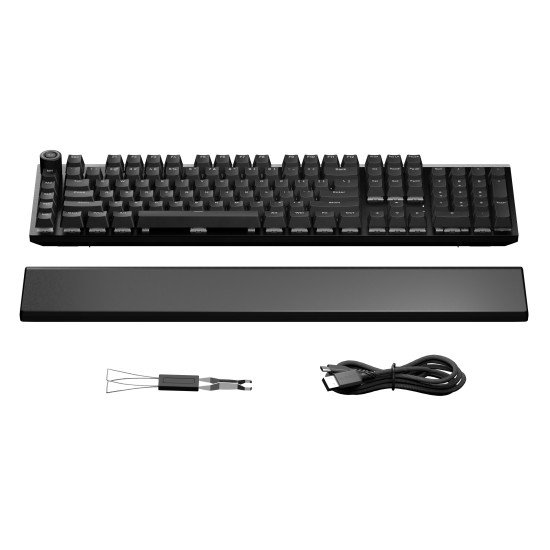 be quiet! Light Mount Silent Linear DE ISO clavier Gaming USB QWERTZ Allemand Noir