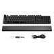 be quiet! Light Mount Silent Linear DE ISO clavier Gaming USB QWERTZ Allemand Noir