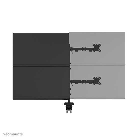 Neomounts DS60-600BL2-2 Bras de moniteur quadruple 10-32"