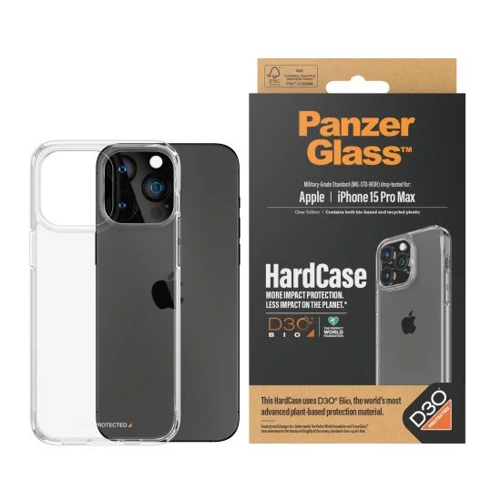PanzerGlass HardCase with D30 coque de protection pour téléphones portables Housse Transparent PanzerGlass HardCase with D30 coque de protection pour téléphones portables Housse Transparent