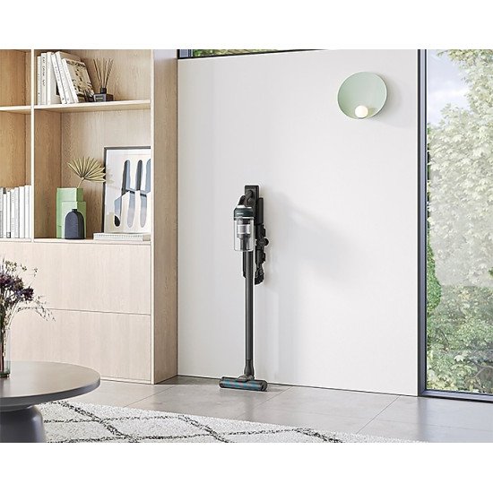 Samsung VS20C8524TB Aspirateur-balai 2 en 1 Batterie Sec Filtre allergène, UltraFine Sans sac 510 W Noir, Bleu