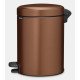 Brabantia NewIcon 5 L Rond Acier Marron