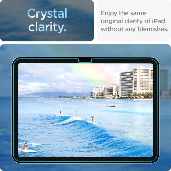 Spigen iPad10.9 Inches 2022 Glas tR SLIM HD 1pack Spigen iPad10.9 Inches 2022 Glas tR SLIM HD 1pack