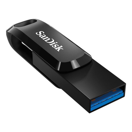 SanDisk Ultra Dual Drive Go lecteur USB flash 2 To USB Type-A / USB Type-C 3.2 Gen 1 (3.1 Gen 1) Noir