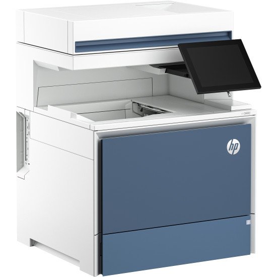 HP Imprimante multifonction Color LaserJet Enterprise 6800dn, Impression, copie, numérisation, télécopie (en option), Chargeur automatique de documents; Bacs haute capacité en option; Écran tactile; Cartouche TerraJet