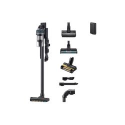 Samsung VS20C8524TB Aspirateur-balai 2 en 1 Batterie Sec Filtre allergène, UltraFine Sans sac 510 W Noir, Bleu