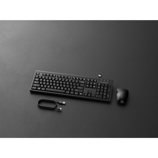 Kensington KM270 EQ KM270 EQ Kit clavier + souris sans fil rechargeable