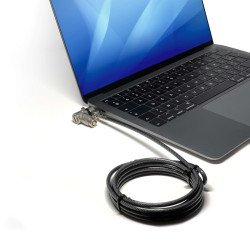 Port Designs 901234 câble antivol Noir Port Designs 901234 câble antivol Noir