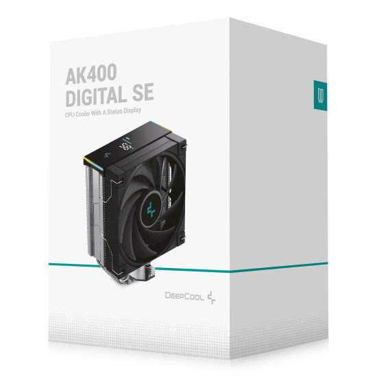 DeepCool AK400 Digital SE Processeur Refroidisseur d'air 12 cm Noir 1 pièce(s)