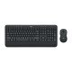 Logitech MK545 Advanced clavier Souris incluse Bureau RF sans fil Français Noir