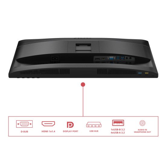 AOC 24E4U écran PC 60,5 cm (23.8") 1920 x 1080 pixels Full HD LED Noir AOC 24E4U écran PC 60,5 cm (23.8") 1920 x 1080 pixels Full HD LED Noir