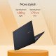 ASUS Vivobook 16 M1607KA-MB5NDW Copilot+ PC AMD Ryzen AI 5 330 Ordinateur portable 40,6 cm (16") WUXGA 16 Go DDR5-SDRAM 512 Go SSD Wi-Fi 6 (802.11ax) Windows 11 Home Belge Bleu, Argent
