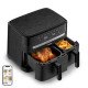 Tefal Easy Fry EY901N Double 8,3 L Autonome 2700 W Friteuse d'air chaud Noir Tefal Easy Fry EY901N Double 8,3 L Autonome 2700 W Friteuse d'air chaud Noir