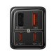 Baseus GAN6 65W ŞARJ+100W C TO C KBL-SYH chargeur d'appareils mobiles Ordinateur portable, PDA, Tablette Noir USB Auto