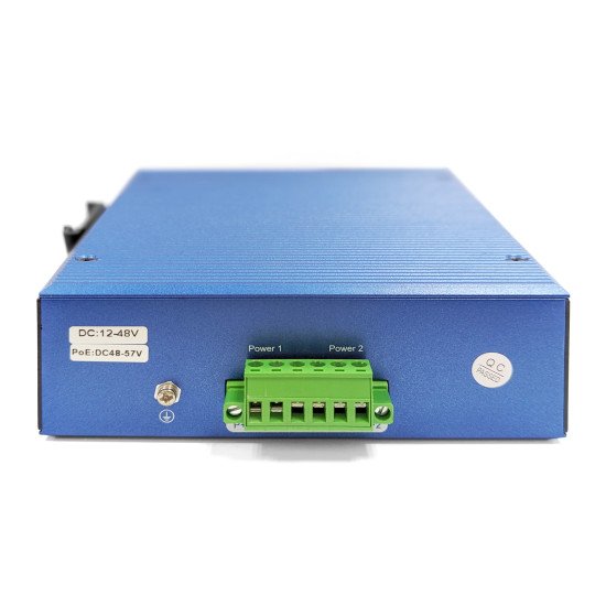 Digitus Commutateur industriel PoE Gigabit Ethernet 16+2 ports L2 Managed