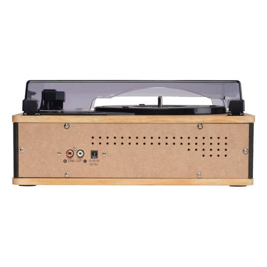 Denver VPB-262LW Tourne-disque entraîné par courroie Noir, Bois Manuel