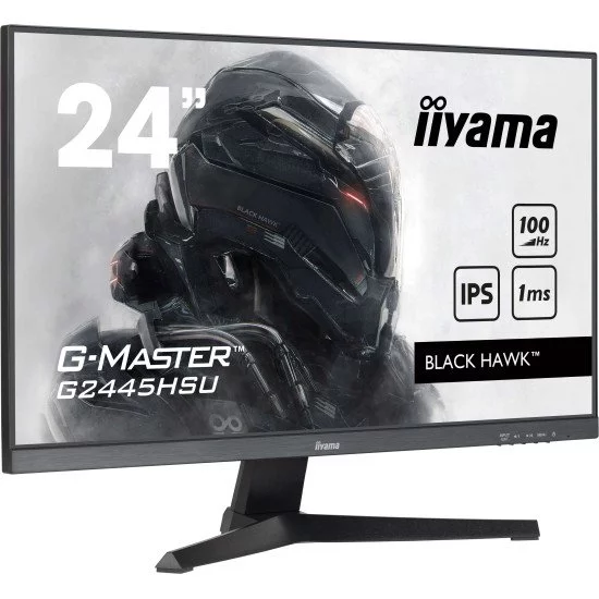iiyama G-MASTER G2445HSU-B2 écran PC 61 cm (24") 1920 x 1080 pixels Full HD LCD Noir iiyama G-MASTER G2445HSU-B2 écran PC 61 cm (24") 1920 x 1080 pixels Full HD LCD Noir