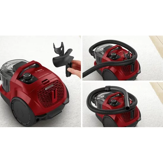 Bosch BGS21CAR Aspirateur 2 L Aspirateur sans sac Sec 750 W Sans sac Bosch BGS21CAR Aspirateur 2 L Aspirateur sans sac Sec 750 W Sans sac
