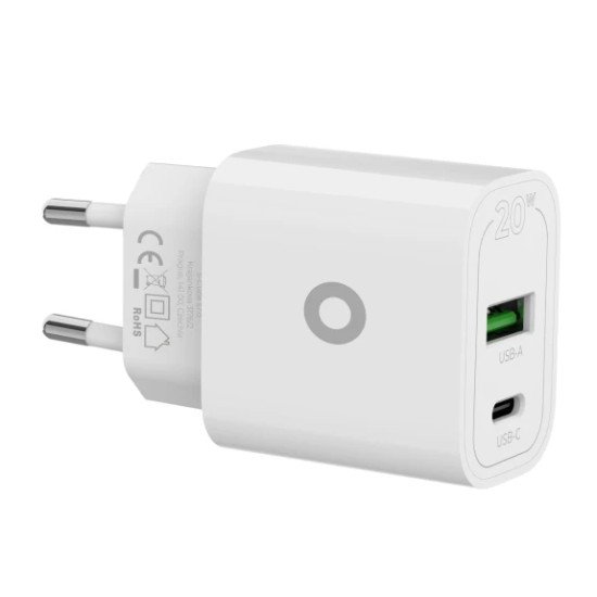 Mobile Origin MO12 Universel Blanc Secteur Charge rapide Intérieure