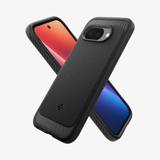 Spigen Rugged Armor (MagFit) coque de protection pour téléphones portables 16 cm (6.3") Housse Noir Spigen Rugged Armor (MagFit) coque de protection pour téléphones portables 16 cm (6.3") Housse Noir