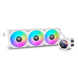 Thermaltake TH420 V2 Ultra EX ARGB Processeur Refroidisseur de liquide tout-en-un 14 cm Blanc 1 pièce(s)