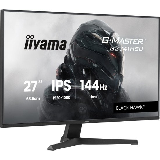 iiyama G-MASTER G2741HSU-B1 écran PC 68,6 cm (27") 1920 x 1080 pixels Full HD Noir iiyama G-MASTER G2741HSU-B1 écran PC 68,6 cm (27") 1920 x 1080 pixels Full HD Noir