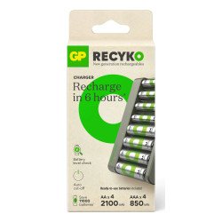 GP Batteries ReCyko+ E821 chargeur de batterie Pile domestique USB GP Batteries ReCyko+ E821 chargeur de batterie Pile domestique USB