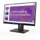 Lenovo ThinkVision T24D-40 écran PC 60,5 cm (23.8") 1920 x 1080 pixels Full HD LCD Noir
