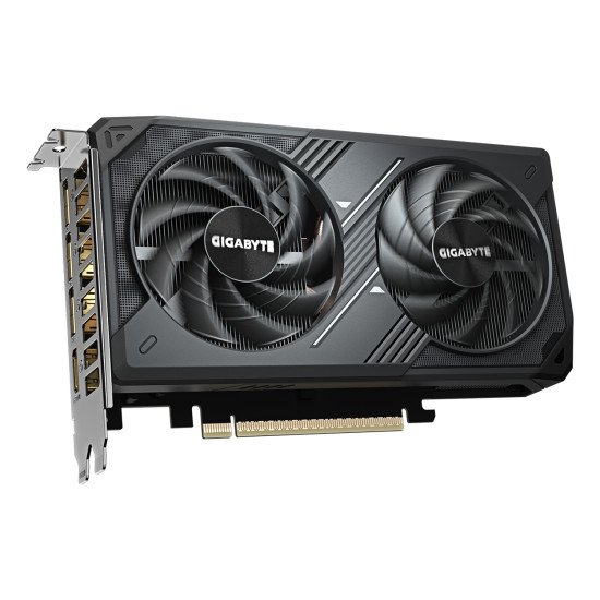 GIGABYTE GeForce RTX 5060 WINDFORCE MAX OC 8G Carte Graphique – 8 Go GDDR7, 128 bits, PCI-E 5.0, 2512 MHz Fréquence du processeur, 3 x DisplayPort, 1 x HDMI, NVIDIA DLSS 4, GV-N5060WF2MAX OC-8GD