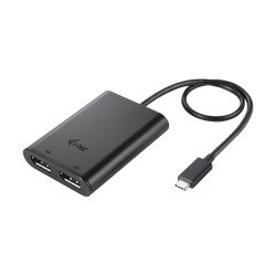 i-tec USB-C Dual 4K/60Hz (single 8K/30Hz) DP Video Adapter i-tec USB-C Dual 4K/60Hz (single 8K/30Hz) DP Video Adapter