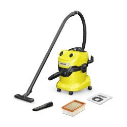 Kärcher WD 4 V-20/5/22 20 L Aspirateur sans sac Sec&humide 1000 W Sans sac Kärcher WD 4 V-20/5/22 20 L Aspirateur sans sac Sec&humide 1000 W Sans sac