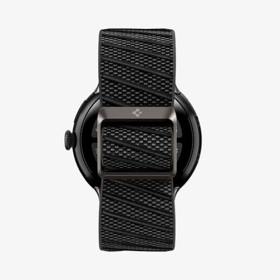 Spigen AMP11420 accessoire intelligent à porter sur soi Bande Noir Nylon, Acier inoxydable