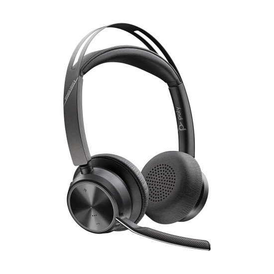 HP Micro-casque Poly VFOCUS2 USB-A avec socle de charge