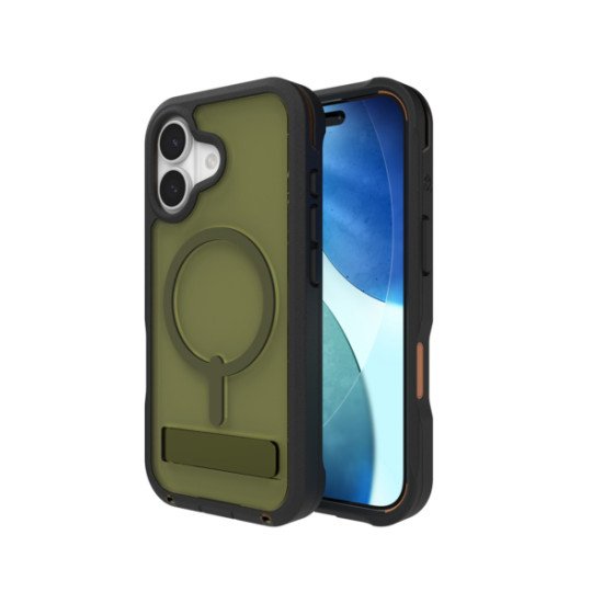 ZAGG Rainier Snap Kickstand coque de protection pour téléphones portables 16 cm (6.3") Housse Vert ZAGG Rainier Snap Kickstand coque de protection pour téléphones portables 16 cm (6.3") Housse Vert
