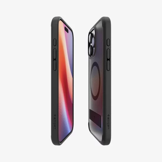 Spigen Ultra Hybrid S (MagFit) coque de protection pour téléphones portables 17,5 cm (6.9") Housse Noir Spigen Ultra Hybrid S (MagFit) coque de protection pour téléphones portables 17,5 cm (6.9") Housse Noir