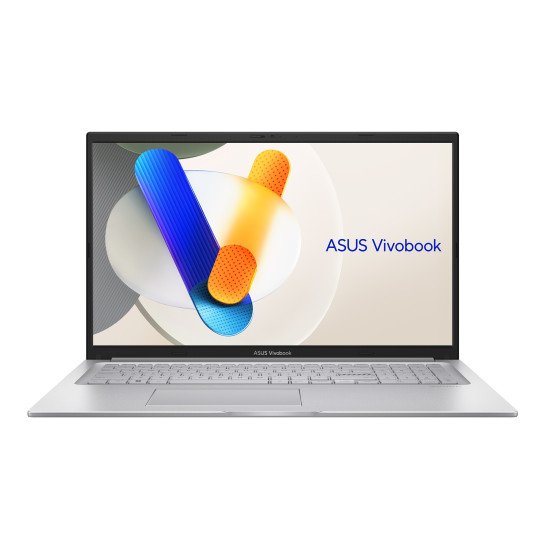 ASUS Vivobook 17 X1704VA-AU808W Intel Core 5 120U Ordinateur portable 43,9 cm (17.3") Full HD 16 Go DDR4-SDRAM 512 Go SSD Wi-Fi 6 (802.11ax) Windows 11 Home Allemand Argent
