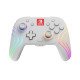 PDP Afterglow Wave Blanc USB Manette de jeu Analogique/Numérique Nintendo Switch, Nintendo Switch Lite, Nintendo Switch OLED