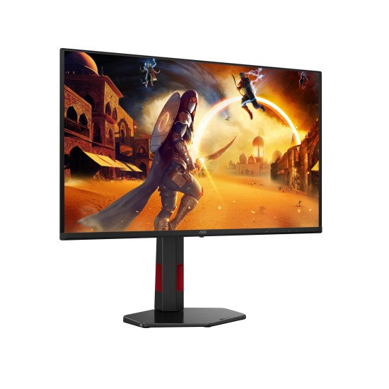 AOC G4 Q27G4SDR écran PC 67,3 cm (26.5") 2560 x 1440 pixels Quad HD QD-OLED Noir, Rouge