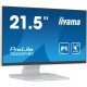 iiyama ProLite écran PC 54,6 cm (21.5") 1920 x 1080 pixels Full HD LCD Écran tactile Table Blanc