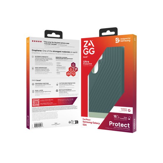 ZAGG Denali coque de protection pour téléphones portables 15,8 cm (6.2") Housse Vert