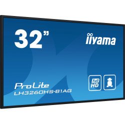 iiyama PROLITE Carte A numérique 80 cm (31.5") LED Wifi 500 cd/m² Full HD Noir Intégré dans le processeur Android 11 24/7