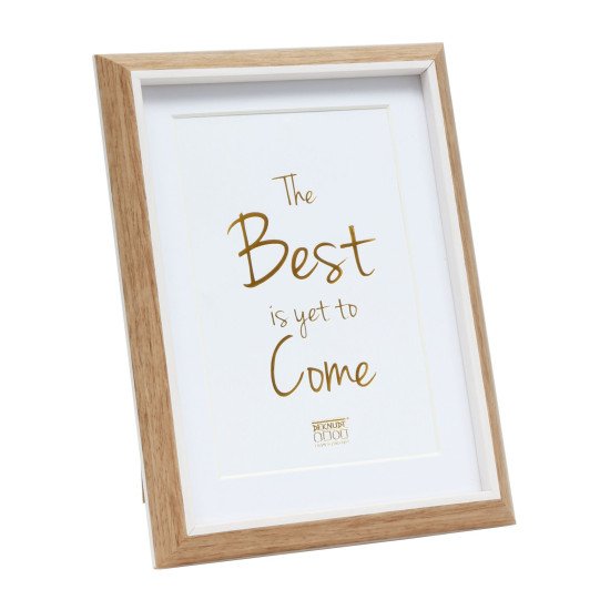 Deknudt S46WG4 P1 Cadre pour une seule photo Marron, Blanc Deknudt S46WG4 P1 Cadre pour une seule photo Marron, Blanc