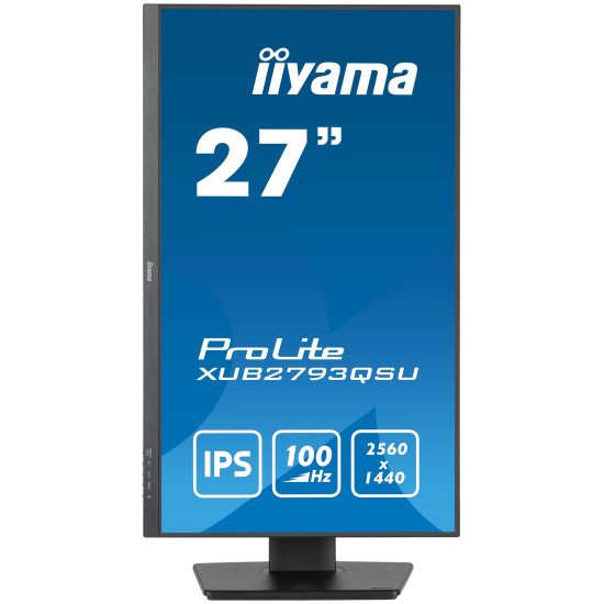 iiyama ProLite XUB2793QSU-B6 LED display 68,6 cm (27") 2560 x 1440 pixels Quad HD Noir