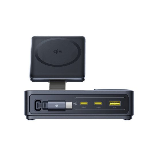 Baseus Nomos Universel Noir Secteur Recharge sans fil Charge rapide Intérieure Baseus Nomos Universel Noir Secteur Recharge sans fil Charge rapide Intérieure
