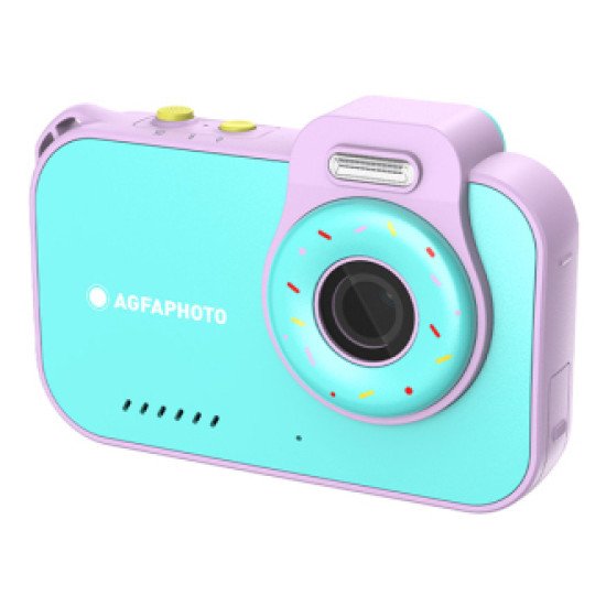 AgfaPhoto Compact ARKCW2BL appareil photo numérique Appareil-photo compact 12 MP CMOS Bleu, Rose