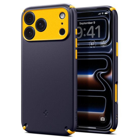 Spigen Nano Pop Hybrid (MagFit) coque de protection pour téléphones portables 16 cm (6.3") Housse Marine, Jaune