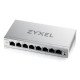 Zyxel GS1200-8V3 Géré L2 Gigabit Ethernet (10/100/1000) Bureau Gris